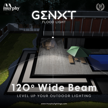 Murphy LED 30W Genxt  Flood Light-With Auto On Off Driver