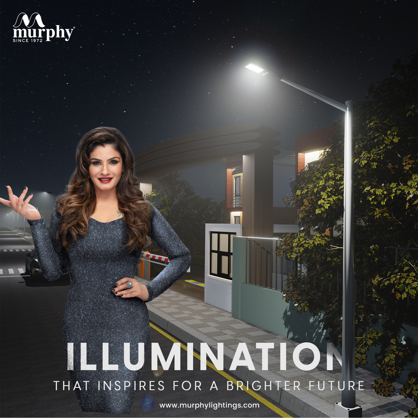 60W LED Street Light - Galaxy