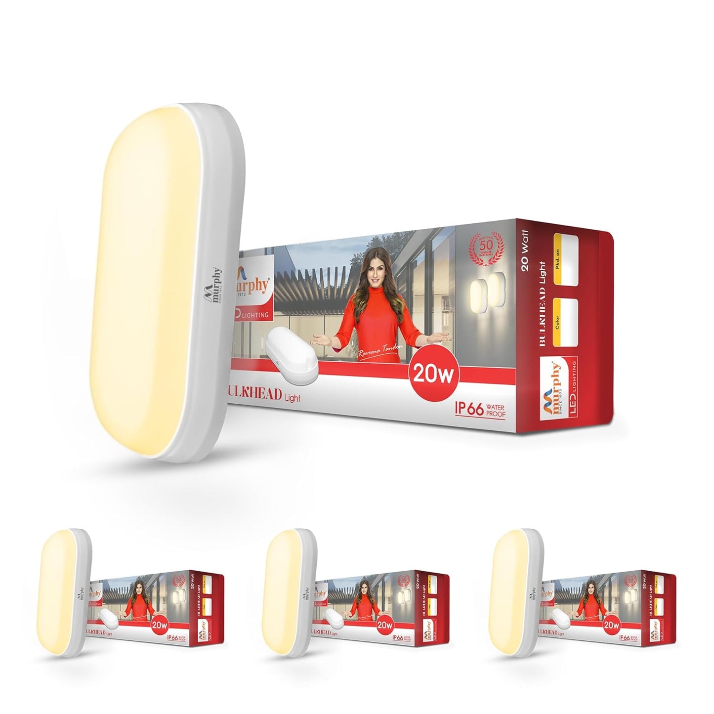 20W LED Bulkhead Wall Mount Light