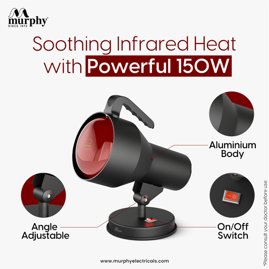 Murphy 150W Infrared Heat Therapy Lamp