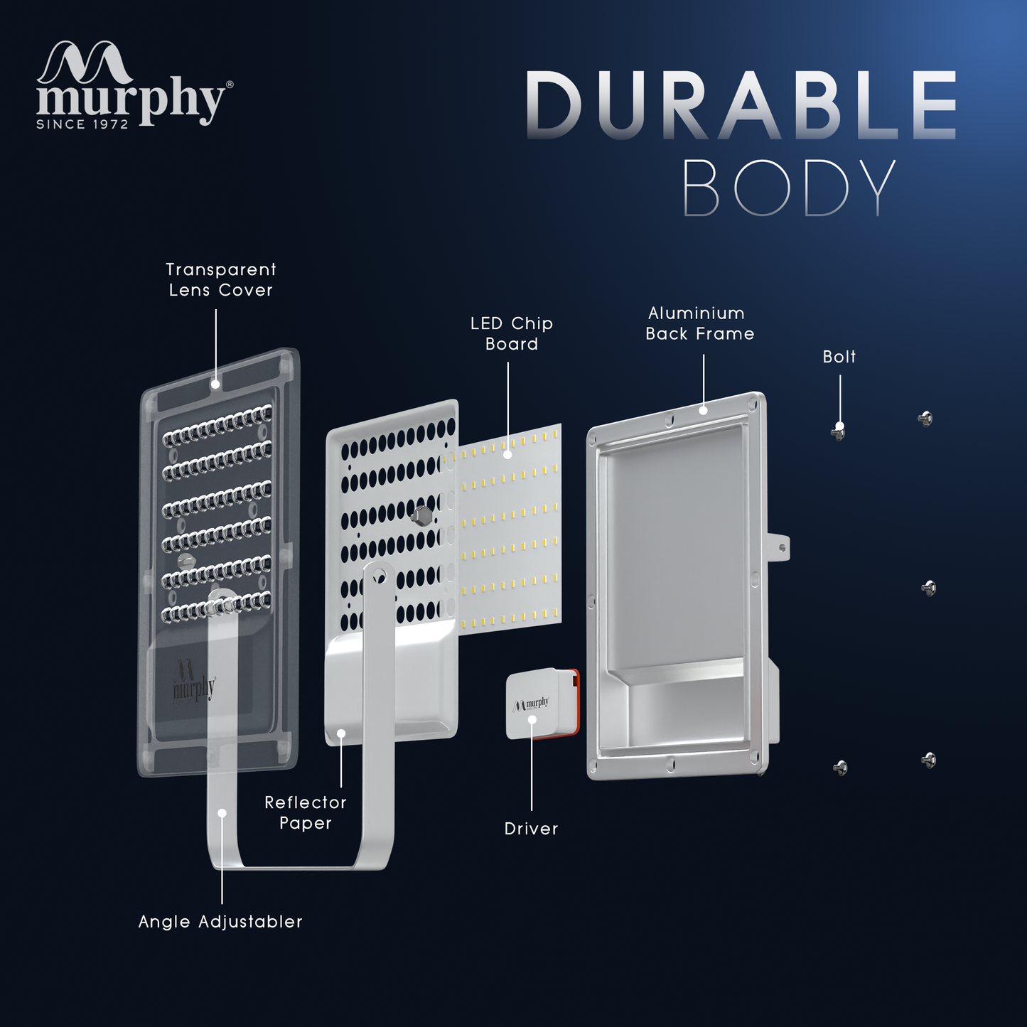 Murphy LED 50W OptiX Flood Light