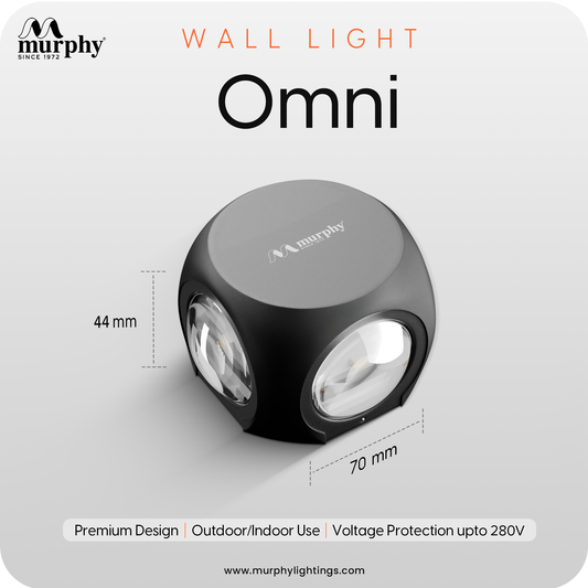 Murphy 6W LED Omni Wall Light