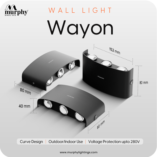 Murphy 6W LED Sixer Up & Down Light