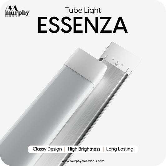 Murphy MaxGlow 100W LED Tube Light, | 10000 Lumens| Cool White 6500K | Aluminium & PC Body | BIS Approved | 4kV Surge Protection| 2 Year Warranty | Pack of 2