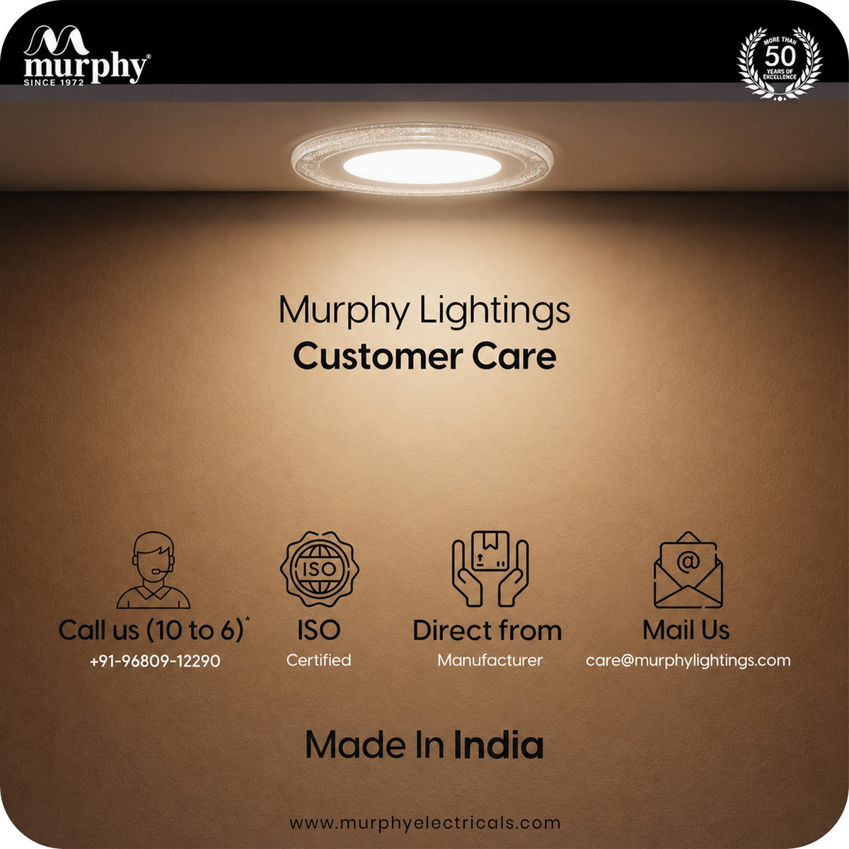 Murphy Bubble 3W+3W Round LED Panel Light | 2-in-1 Glow | Premium Ceiling Light (Clearance Sale)