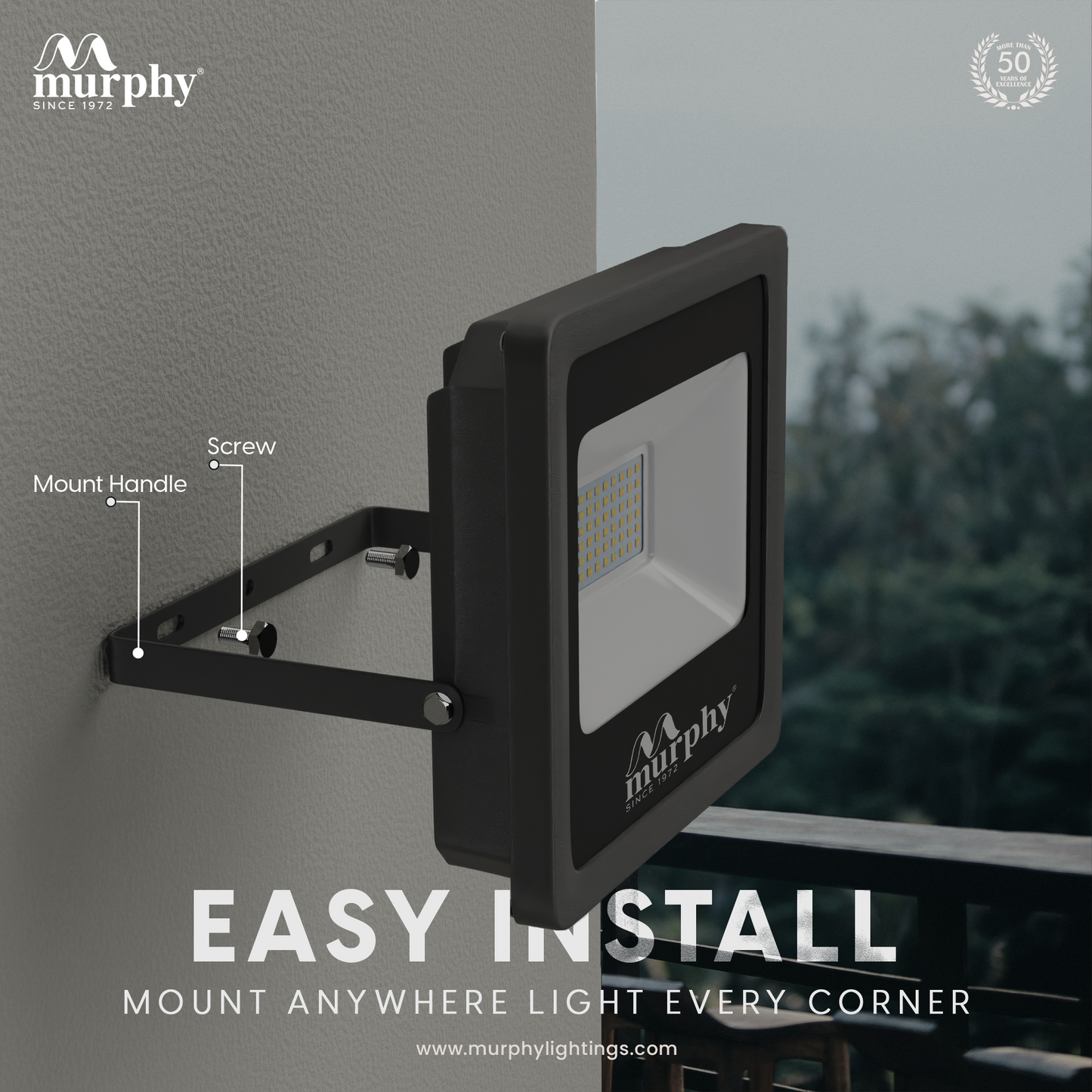 50W LED Flood Light - XYLO