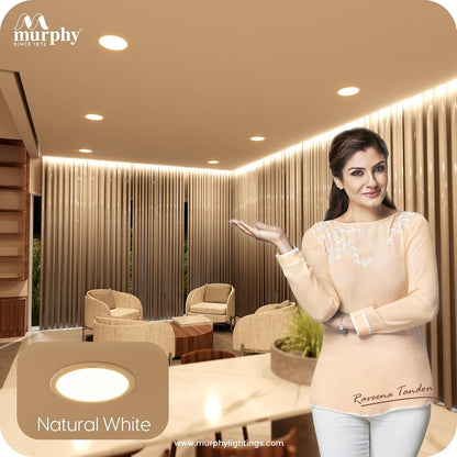 Murphy 20W Evo Round Recess Panel Light