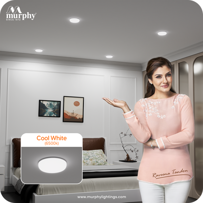Murphy 7W Round LED Deep Junction Box/Ceiling Down Light