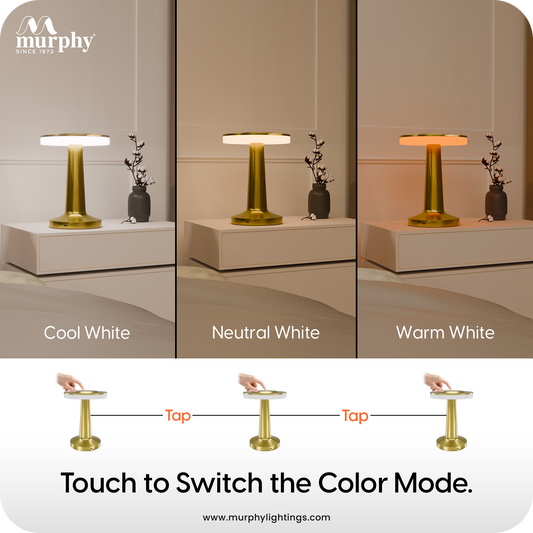 Murphy Gold Touch LED Table Lamp