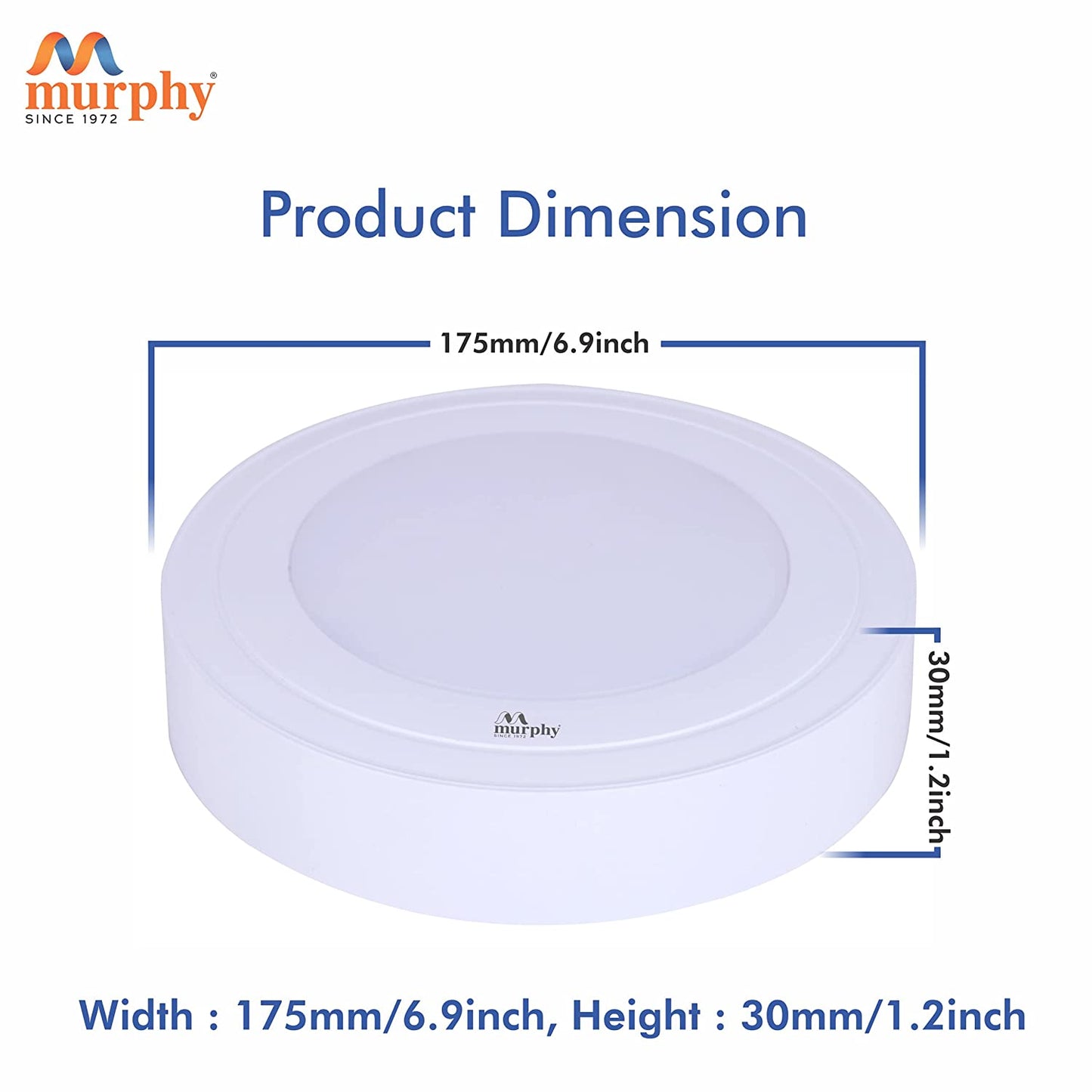 Murphy 15W Vega Color Changing Round Surface Panel Light