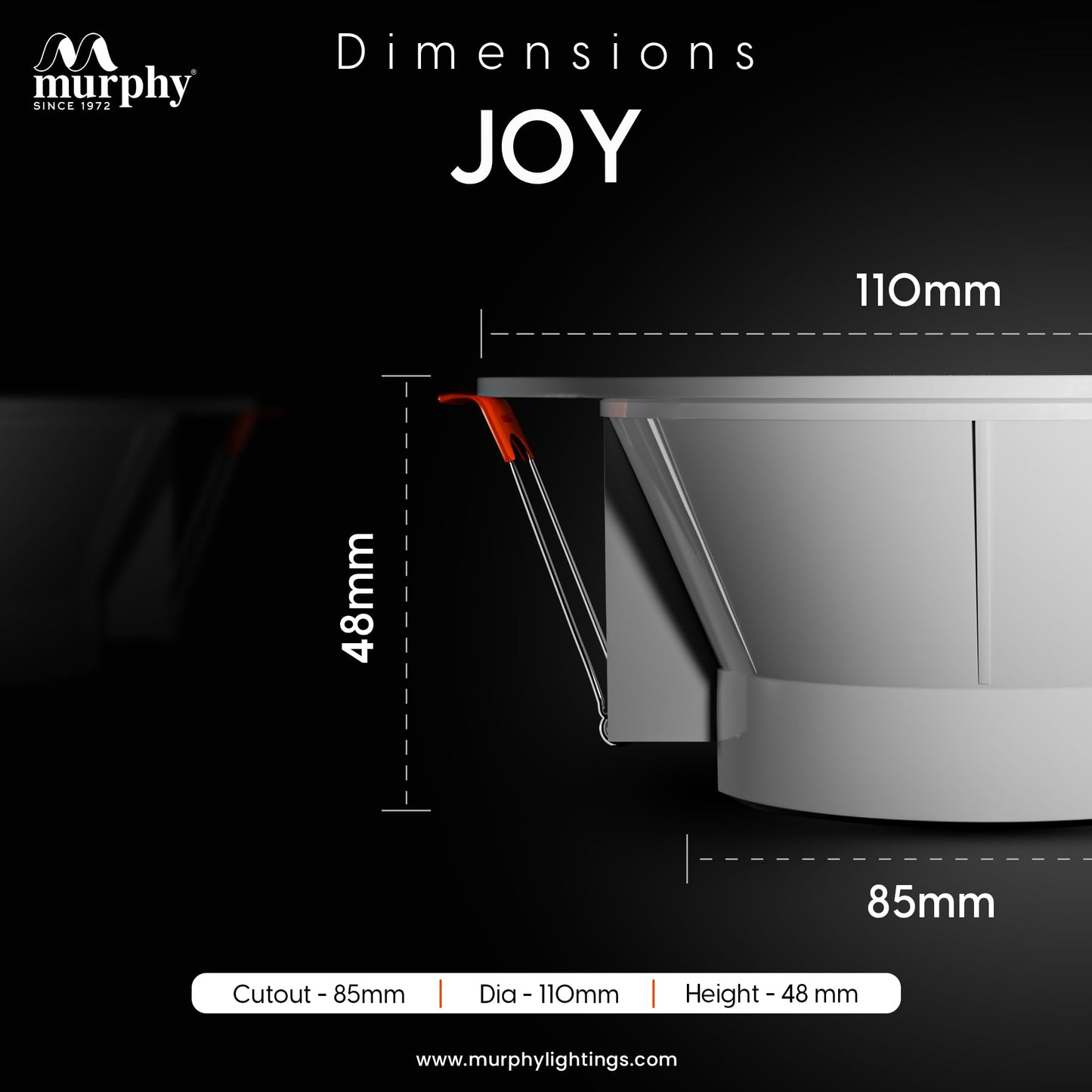 Murphy 7W Joy LED Concealed Box Down Light
