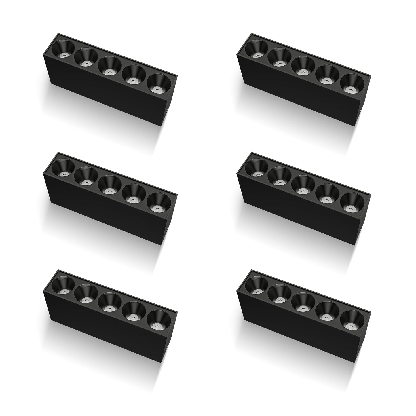 Murphy 10W Black Finish Square Laser Surface LED COB Spot