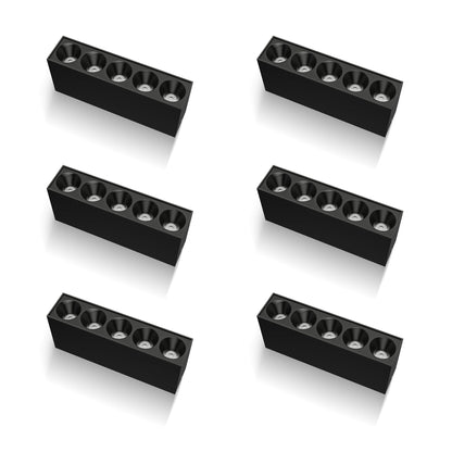 Murphy 10W Black Finish Square Laser Surface LED COB Spot