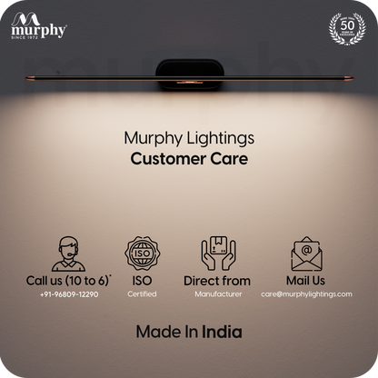 Murphy 6W 3-IN-1 Rose Gold Finish Mirror Light