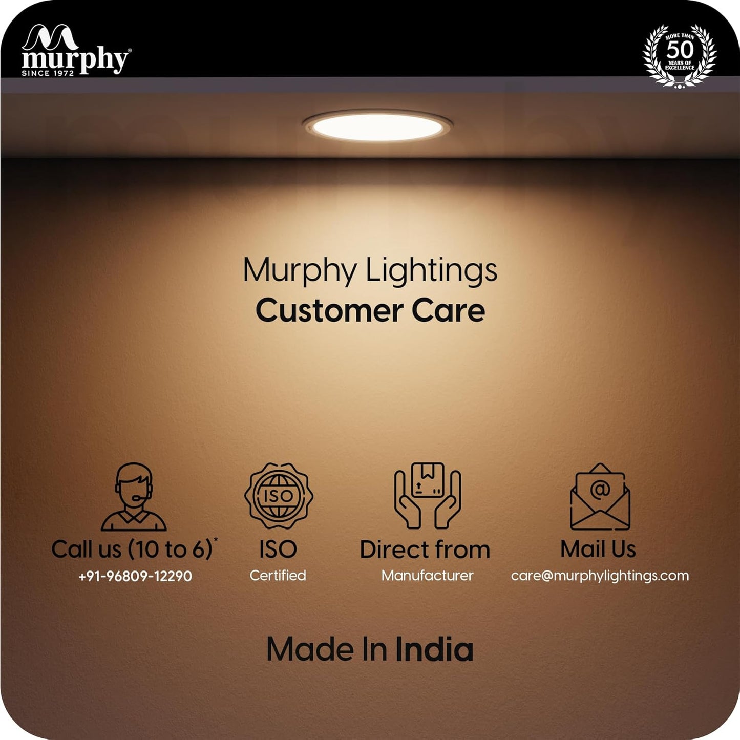 Murphy 10W Evo 3 Color Changing Round Recess Panel Light