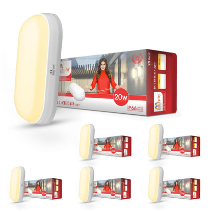 Murphy 20W LED Bulkhead Wall Mount Light