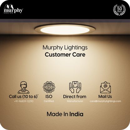 Murphy 15W Slim Round Recess Panel Light