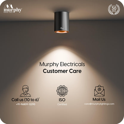 10W Murphy Altis Luxury COB Spot Light | Rose Gold Reflector | Warm White | Surface Mounted | 1000 Lumens