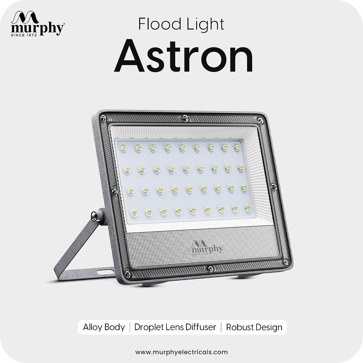Murphy Astron 30W LED Flood Light | IP66 Waterproof | Cool White | 2 Year Warranty