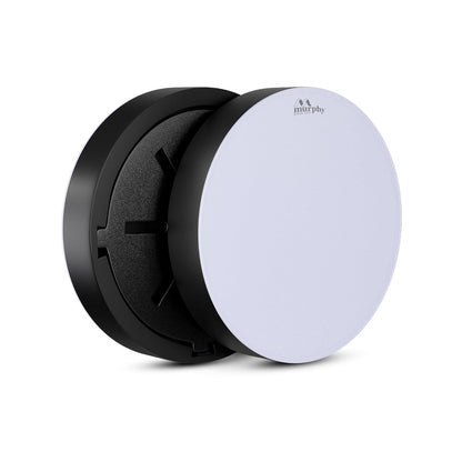 Murphy Rimless Surface LED Light 6W (Cool White, 6000K) – Black Shockproof PC Body, 100lm/W, BIS Approved, 4kV Surge Protection, 2-Year Warranty
