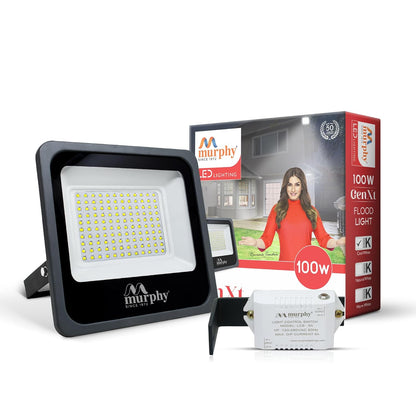 Murphy LED 100W Genxt  Flood Light-With Auto On Off Driver