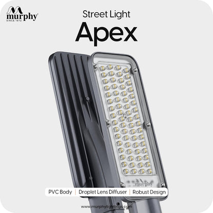 Murphy Apex 30W LED Street Light | IP68 Waterproof | Cool White | 4kV Surge Protection | 2 Year Warranty