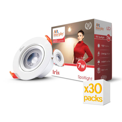 Murphy 7W IRIS LED Concealed Box Down Light