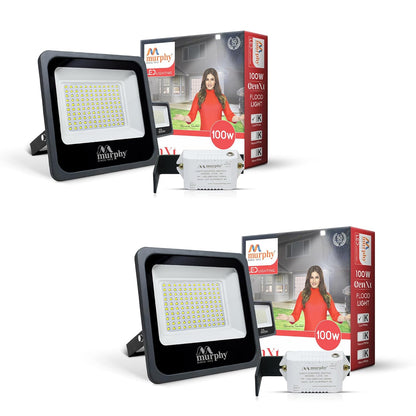 Murphy LED 100W Genxt  Flood Light-With Auto On Off Driver
