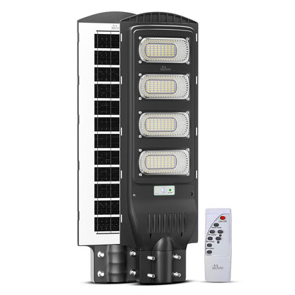 Murphy 120W Solar Street Light | 192 SMD LEDs | 15000mAh Battery | 8hr 50min Backup | Auto Dusk-to-Dawn | Radar Sensor (8–10m) | Large Outdoor Solar Lamp