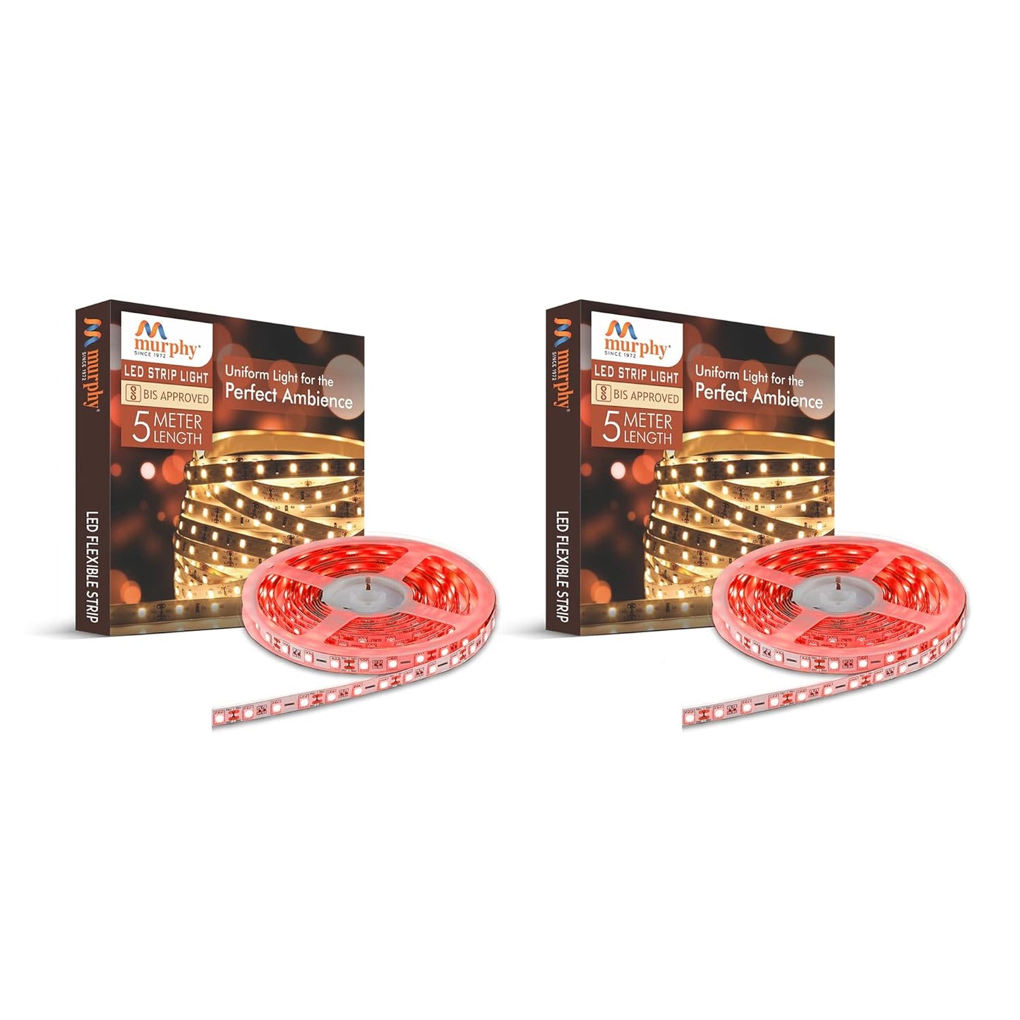 Murphy LED Strip Light 60 LEDs/Mtr With Driver -  5 Metre