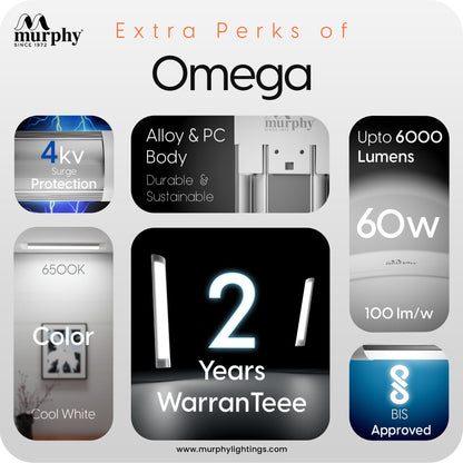 Murphy 60W LED Omega Tube Light