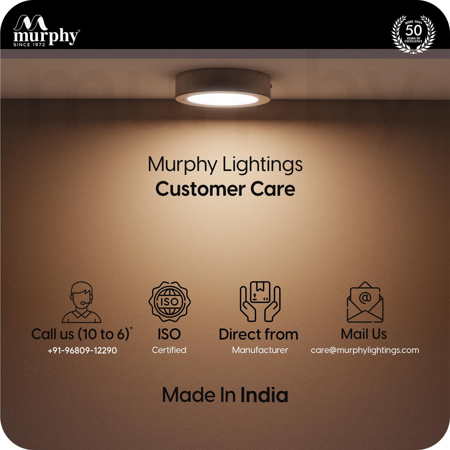5W CBL Murphy 3-IN-1 Round Surface LED Down Light : R/B/P