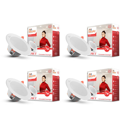 Murphy 7W Comet LED 3-IN-1 Color Changing Down Light : Cool White + Warm White + Natural White