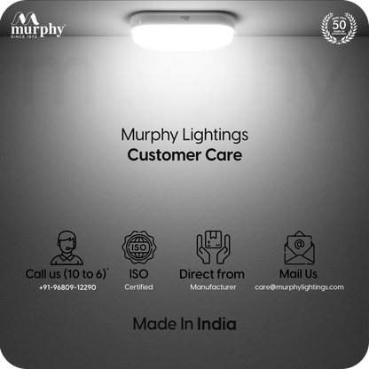 Murphy 10W Motion Sensor Bulkhead Light with Auto Day/Night On-Off Sensor