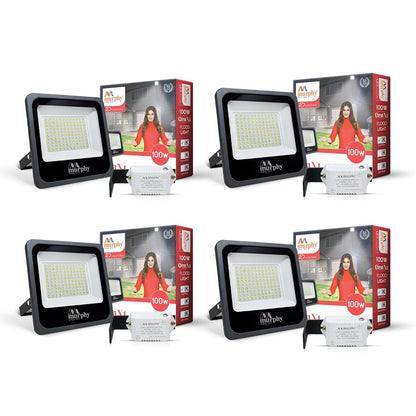 100W LED Flood Light 100W - With Auto On Off Driver