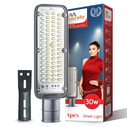Murphy Apex 30W LED Street Light | IP68 Waterproof | Cool White | 4kV Surge Protection | 2 Year Warranty