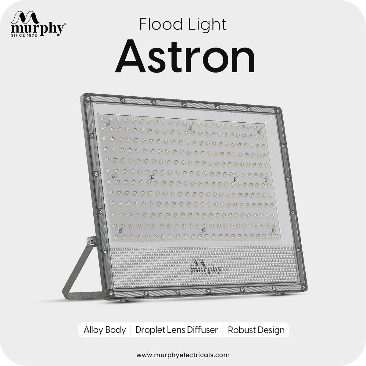 Murphy Astron 200W LED Flood Light | IP66 Waterproof | Cool White | 2 Year Warranty