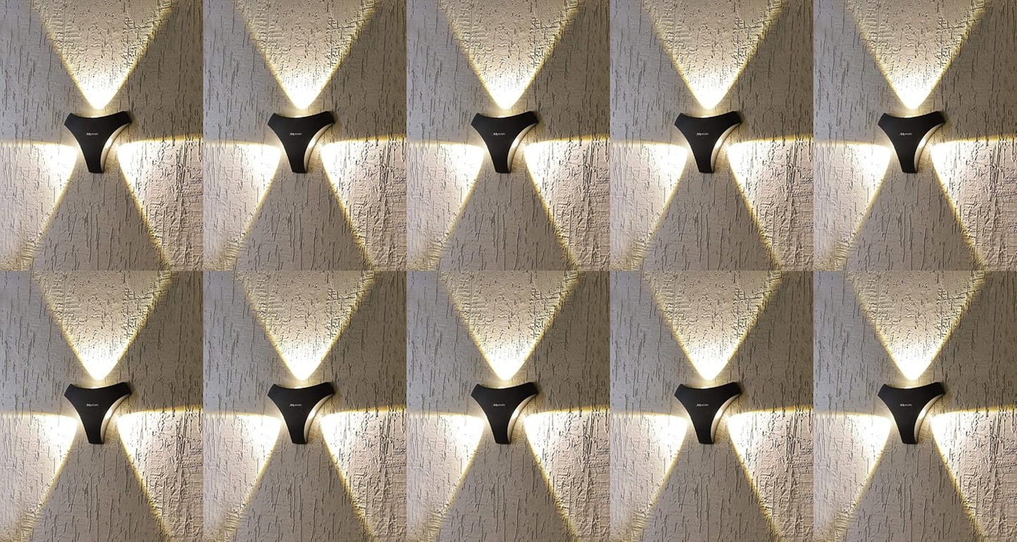 Murphy 6W LED 3Way Wall Light