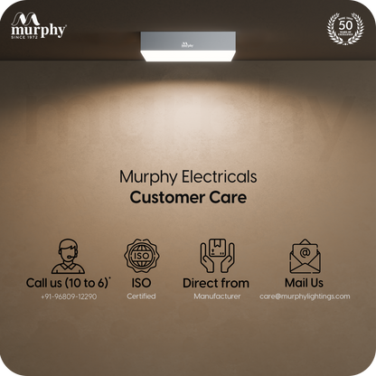 Murphy 18W Rimless Square Surface Panel Light