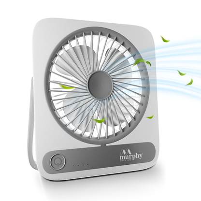 Murphy CoolMate Rechargeable Mini Fan | Portable Desk Fan