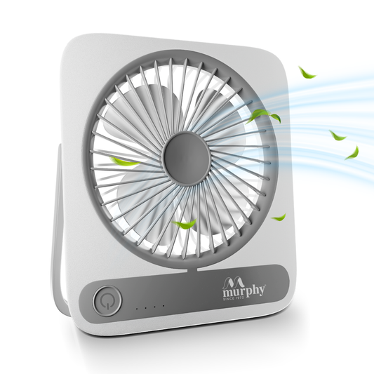Murphy CoolMate Rechargeable Mini Fan | Portable Desk Fan