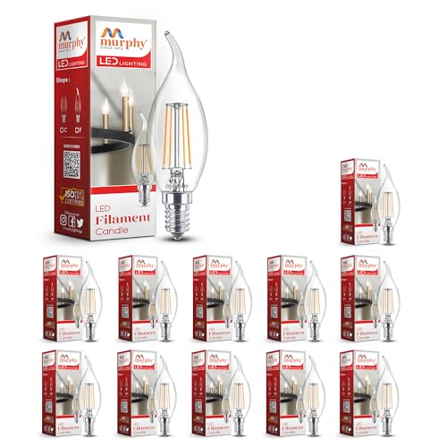 Murphy 5-watt Flame Shape Filament Candle LED Bulb Home & Decoration Bulb Base: E14
