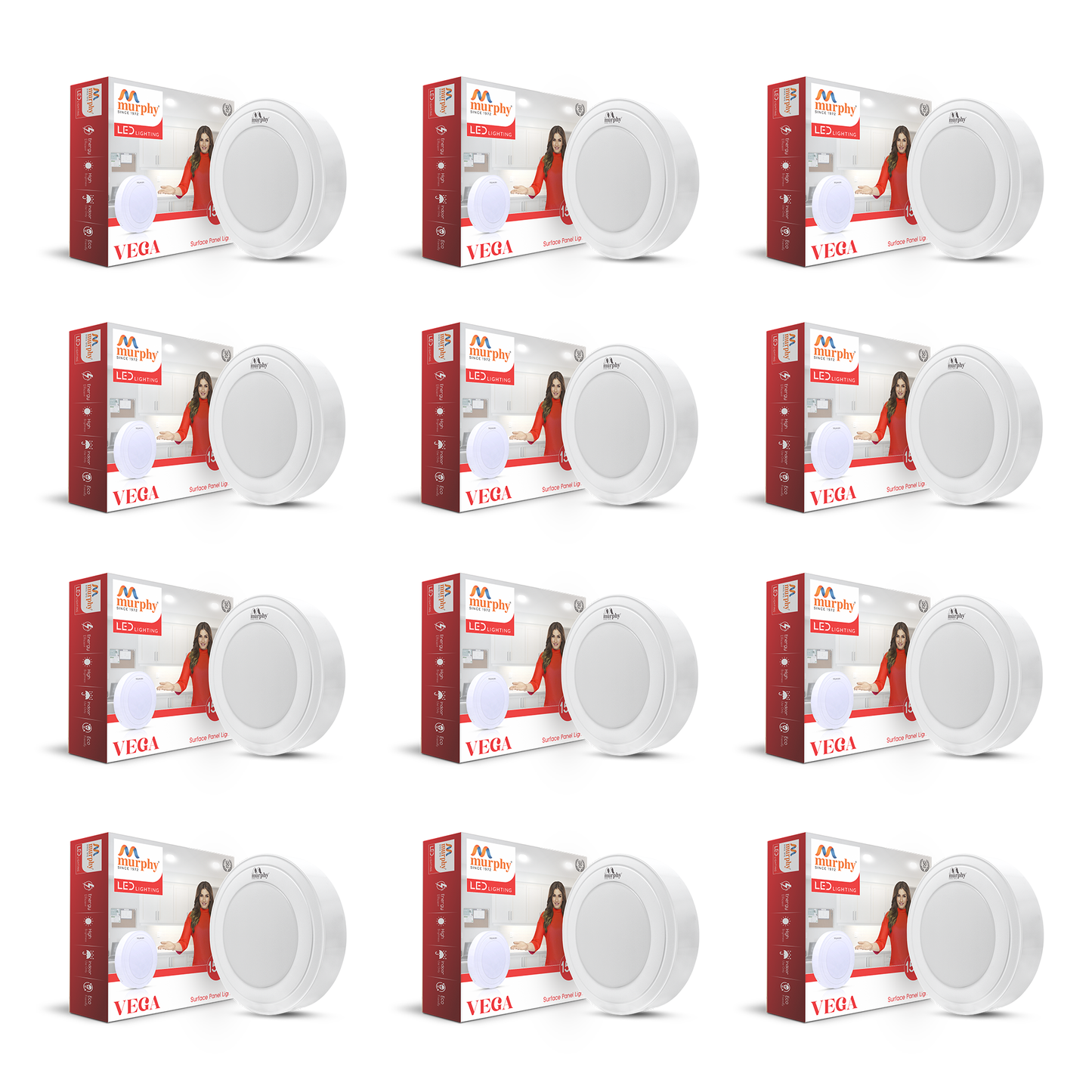 Murphy 15W Vega Color Changing Round Surface Panel Light