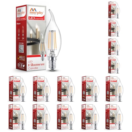 Murphy 5-watt Flame Shape Filament Candle LED Bulb Home & Decoration Bulb Base: E14