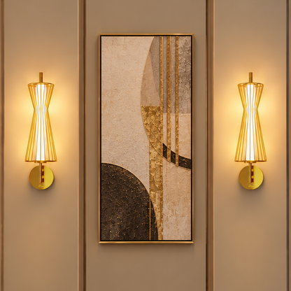 Murphy LoopLite 3-Color LED Wall Lamp – Luxury Gold Finish