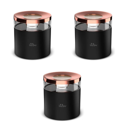 Murphy 6W Crystal Black Rose Gold Cylindrical COB Surface Light