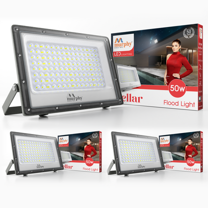 Murphy Steller LED 50W LED Flood Light, IP65 Rated Outdoor Light (Cool White, BIS Approved)