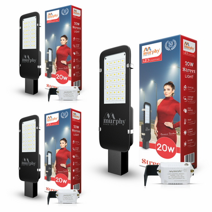 20W LED Street Light - Dusk To Dawn