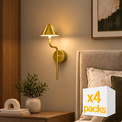 Murphy Cone Glow 6W LED Wall Light | 3-in-1 Colour Changing