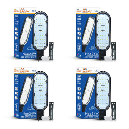 24W LED NEO Street Light-(PVC MODEL) With Auto On Off Driver